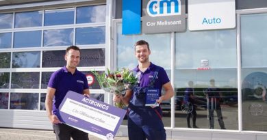 Cor Melissant wint ACTronics Service Point Award