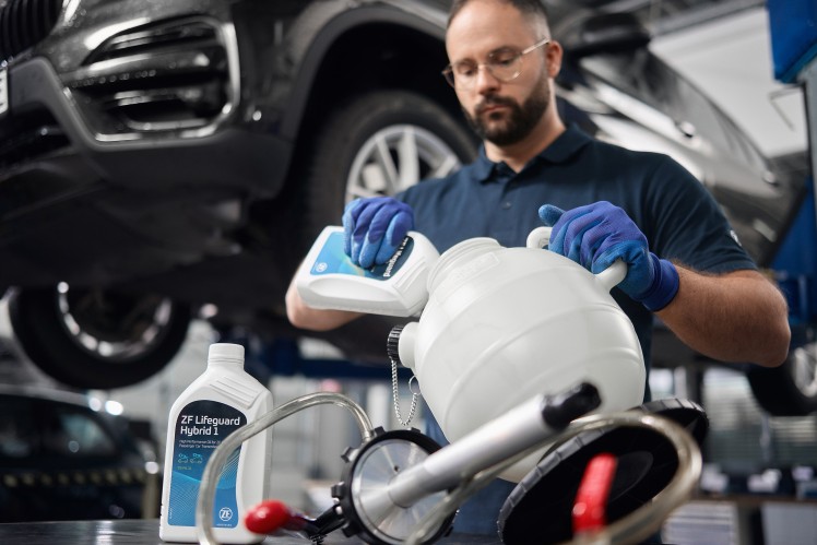 automaat olieverversing