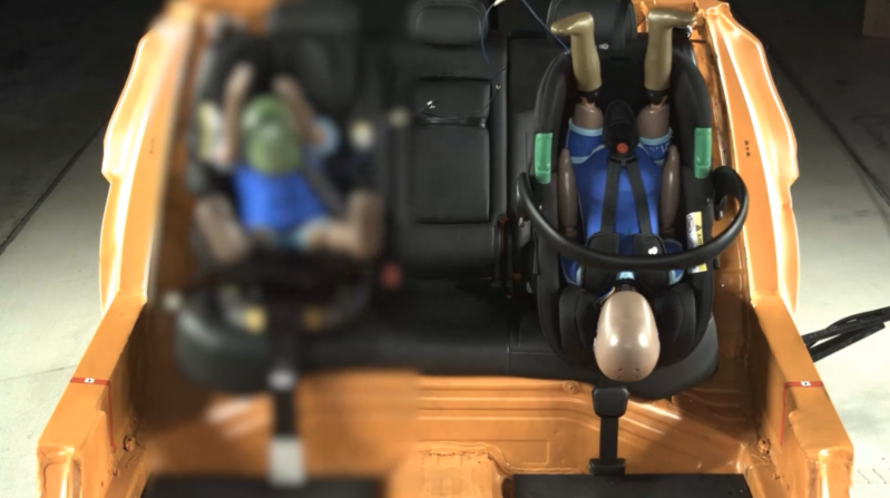 ANWB: Acht autostoeltjes falen in botsproef